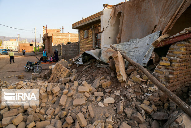 خسارات زلزله خوی