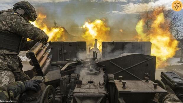 تصاویری هولناک از جبهه باهموت اوکراین