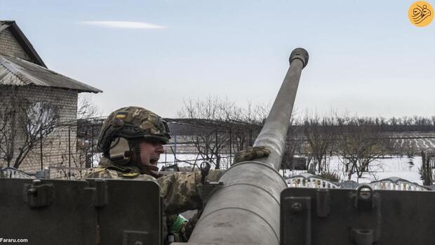 تصاویری هولناک از جبهه باهموت اوکراین