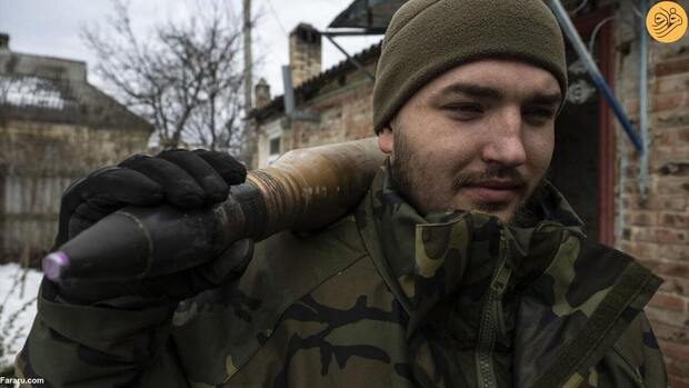 تصاویری هولناک از جبهه باهموت اوکراین