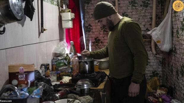 تصاویری هولناک از جبهه باهموت اوکراین