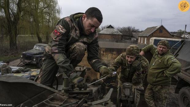 تصاویری هولناک از جبهه باهموت اوکراین