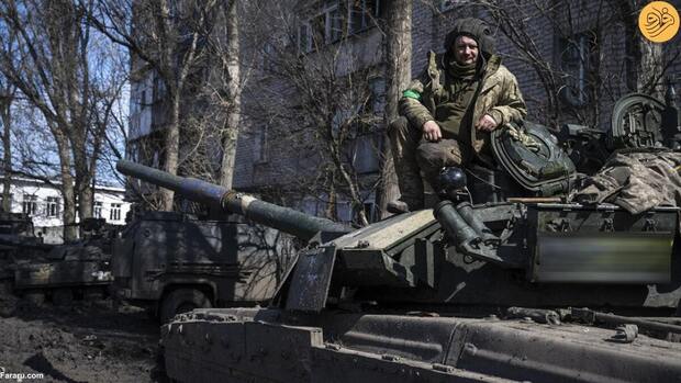 تصاویری هولناک از جبهه باهموت اوکراین