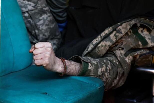 پزشکان ارتش اوکراین در خط مقدم