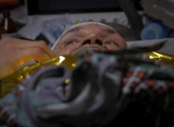 پزشکان ارتش اوکراین در خط مقدم