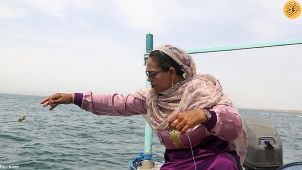 زنان ماهیگیر در جزیره هنگام