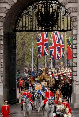 مراسم تاجگذاری چارلز سوم پادشاه انگلیس