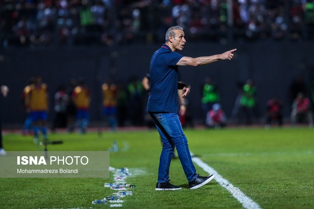 تصاویر بازی جذاب پرسپولیس و نساجی