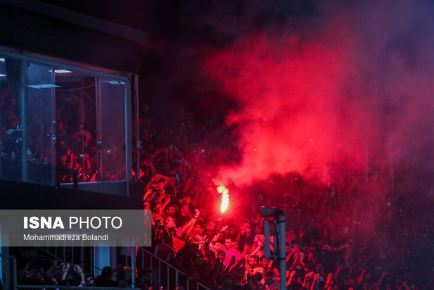 تصاویر بازی جذاب پرسپولیس و نساجی