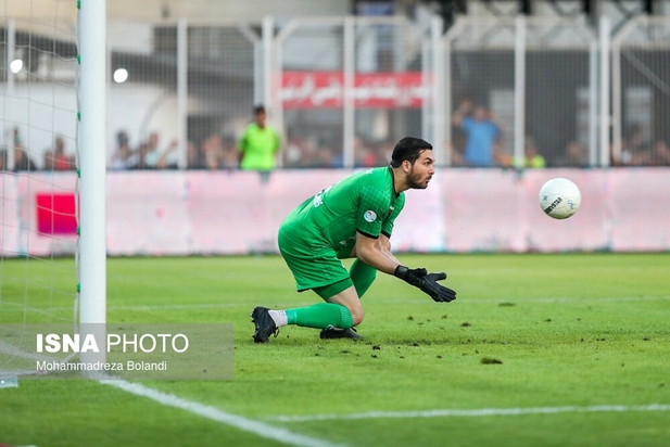 تصاویر بازی جذاب پرسپولیس و نساجی