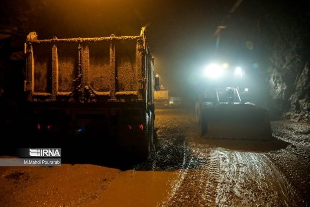 خسارت سیل در چالوس