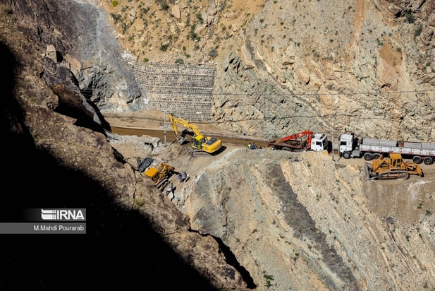 خسارت سیل در چالوس