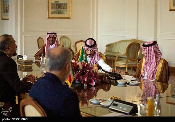 دیدار وزیر امور خارجه عربستان با امیر عبداللهیان