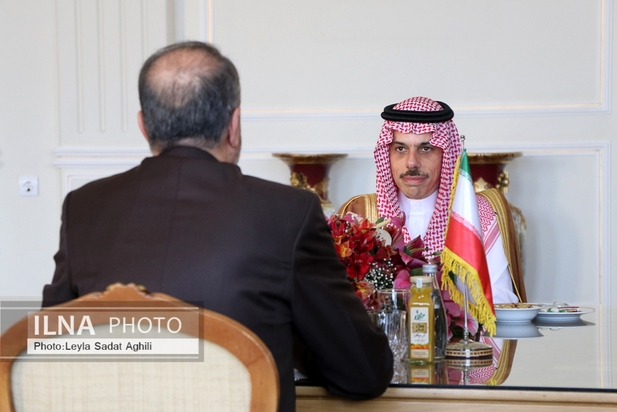 دیدار وزیر امور خارجه عربستان با امیر عبداللهیان