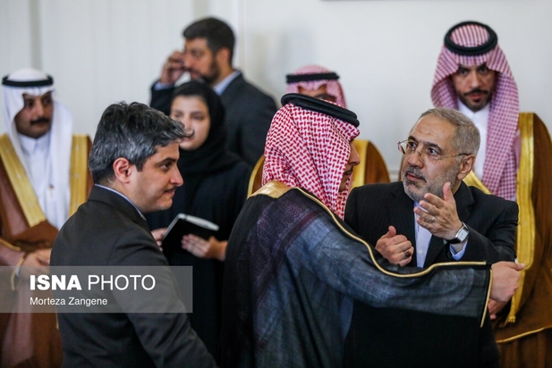 دیدار وزیر امور خارجه عربستان با امیر عبداللهیان