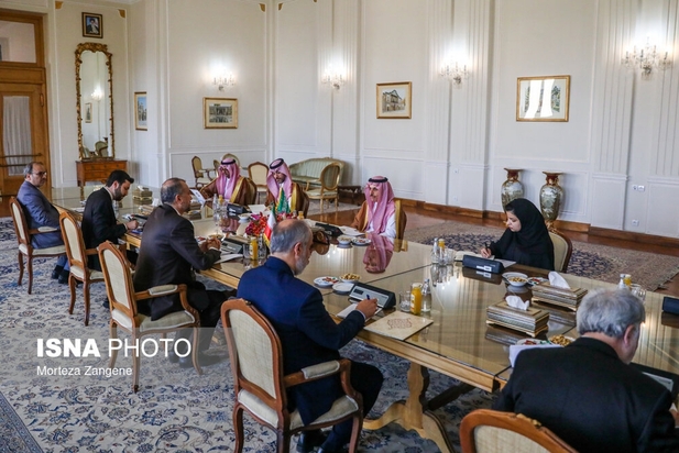 دیدار وزیر امور خارجه عربستان با امیر عبداللهیان