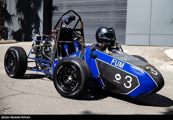 رونمایی از خودروی فرمول یک ایرانی