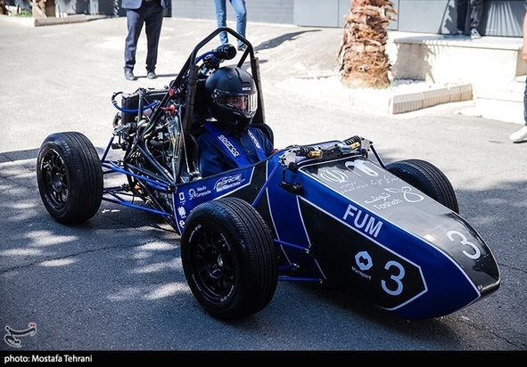 رونمایی از خودروی فرمول یک ایرانی