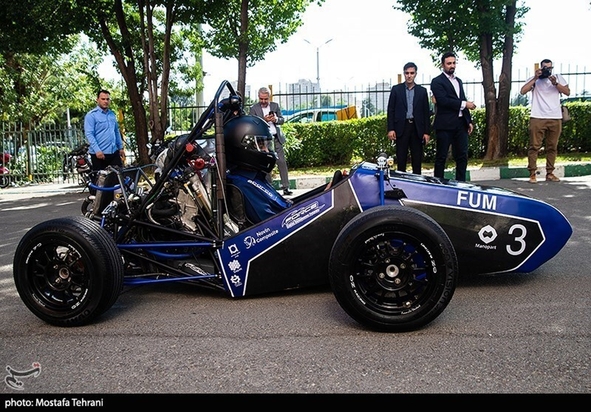 رونمایی از خودروی فرمول یک ایرانی