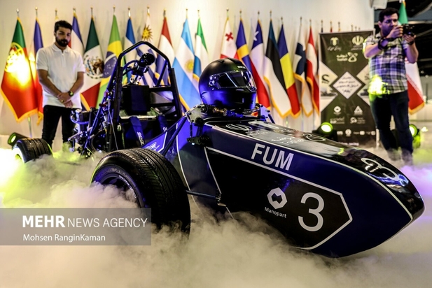 رونمایی از خودروی فرمول یک ایرانی