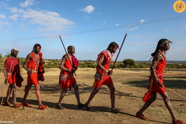 جشنواره فرهنگی مردم قبیله ماسایی