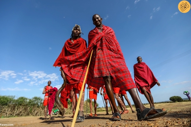 جشنواره فرهنگی مردم قبیله ماسایی