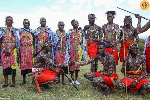 جشنواره فرهنگی مردم قبیله ماسایی