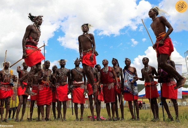 جشنواره فرهنگی مردم قبیله ماسایی
