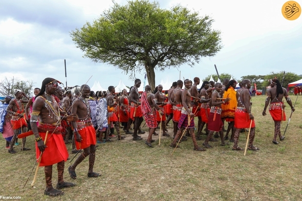 جشنواره فرهنگی مردم قبیله ماسایی