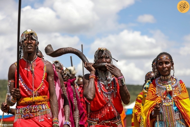 جشنواره فرهنگی مردم قبیله ماسایی