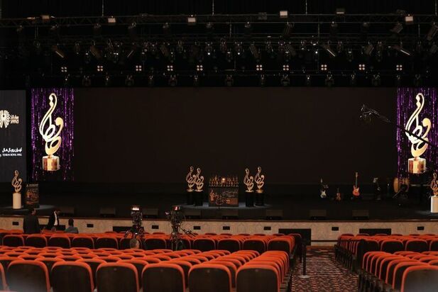 هنرمندان در جشن حافظ