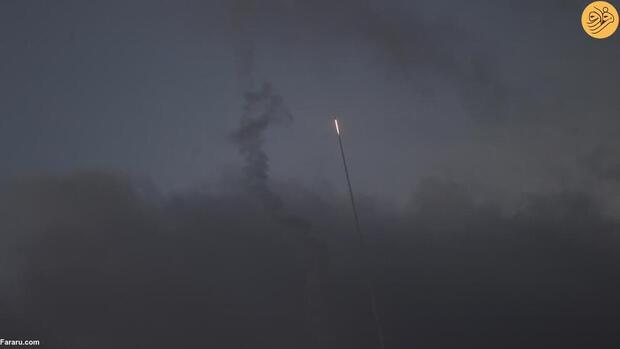 حمله موشکی فلسطین به اسرائیل