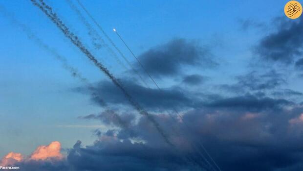 حمله موشکی فلسطین به اسرائیل