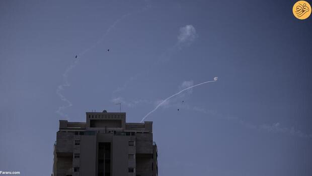 حمله موشکی فلسطین به اسرائیل