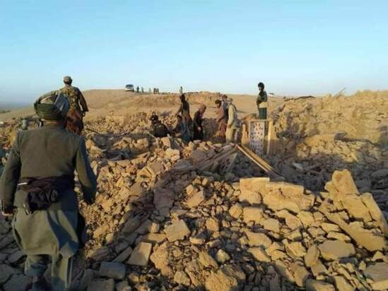 زلزله هرات به روایت تصویر