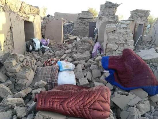 زلزله هرات به روایت تصویر