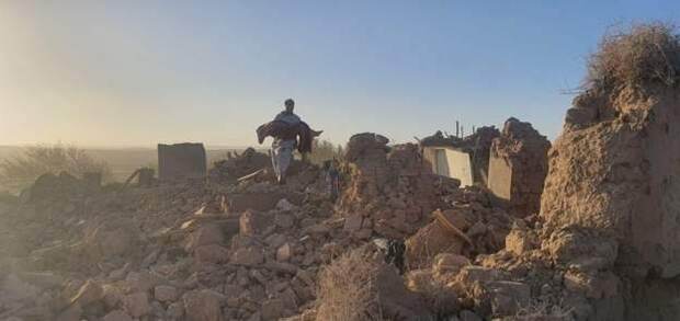 زلزله هرات به روایت تصویر