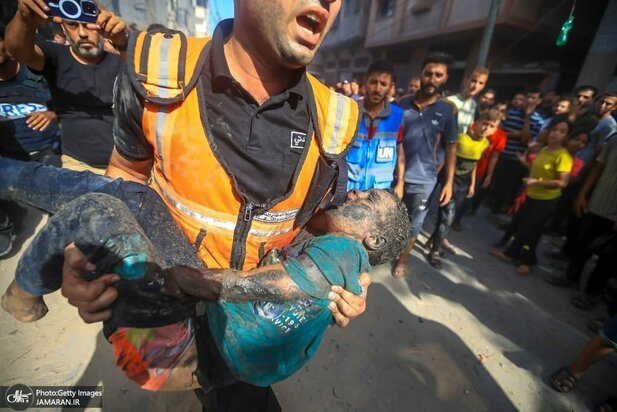 تصاویر تکان دهنده از جنایت صهیونیست ها 