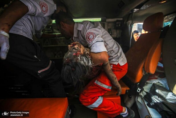 تصاویر تکان دهنده از جنایت صهیونیست ها 