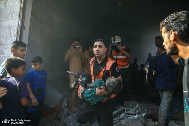 تصاویر تکان دهنده از جنایت صهیونیست ها 