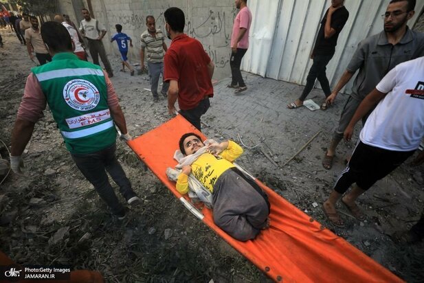 تصاویر تکان دهنده از جنایت صهیونیست ها 