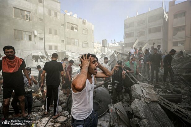 تصاویر تکان دهنده از جنایت صهیونیست ها 