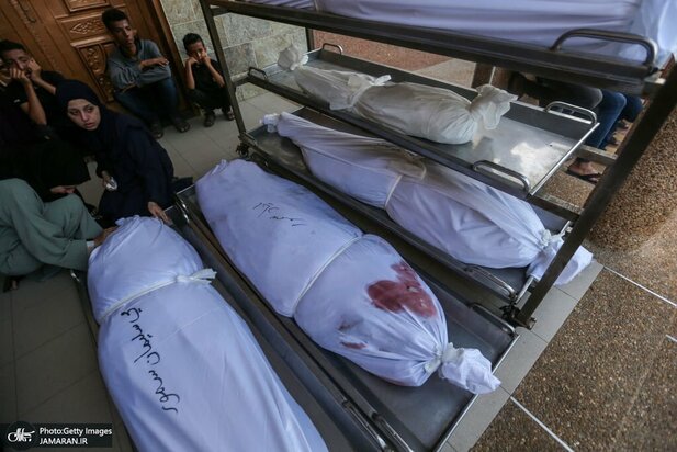 تصاویر تکان دهنده از جنایت صهیونیست ها 