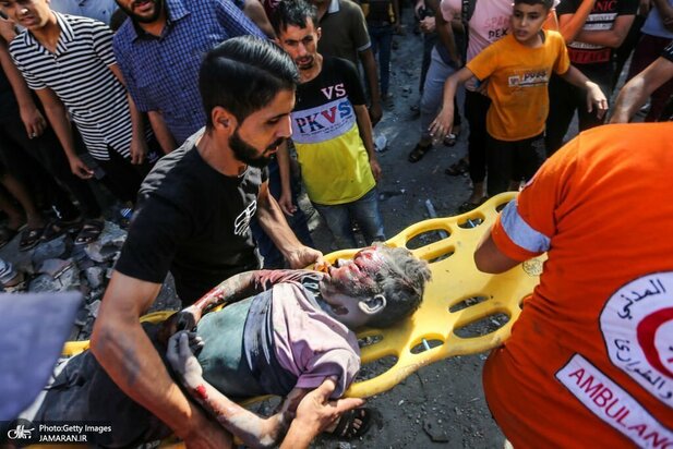 تصاویر تکان دهنده از جنایت صهیونیست ها 