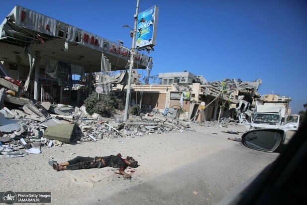 تصاویر تکان دهنده از جنایت صهیونیست ها 