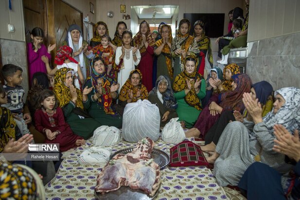 نمایی از عروسی متفاوت و زیبای گلستان!