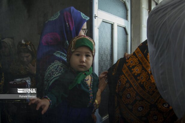 نمایی از عروسی متفاوت و زیبای گلستان!