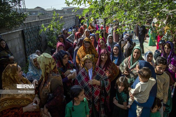 نمایی از عروسی متفاوت و زیبای گلستان!