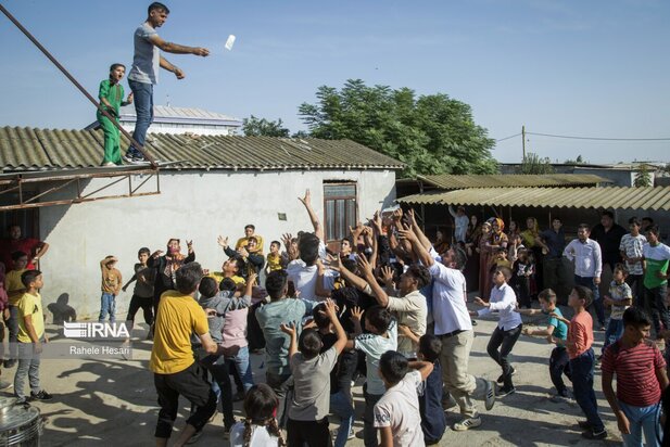 نمایی از عروسی متفاوت و زیبای گلستان!