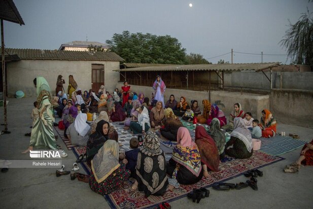 نمایی از عروسی متفاوت و زیبای گلستان!